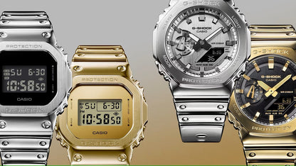 G-SHOCK ジーショック メタルカバード腕時計 GM-5600YM-8JF メンズウォッチ 国内正規品