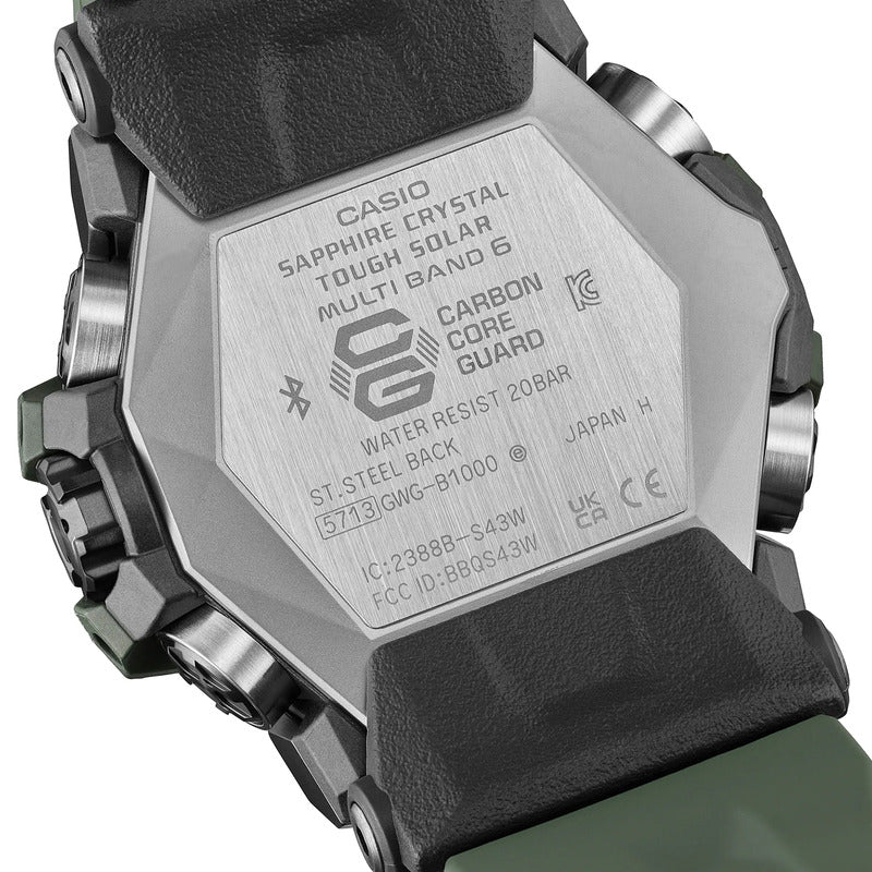 カシオ G-SHOCK ジーショック 腕時計 マッドマスター 電波ソーラー MUDMASTER GWG-B1000-3AJFメンズ