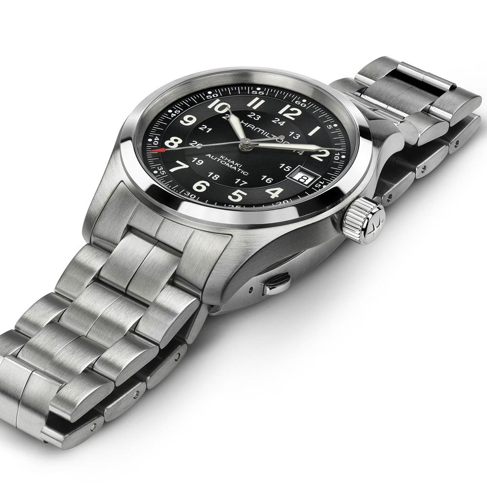 ハミルトン 腕時計 HAMILTON カーキフィールドオート38mm ステンレスブレス H70455133 国内正規品 メンズ