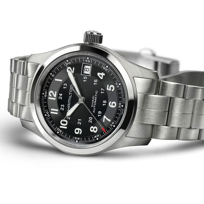ハミルトン 腕時計 HAMILTON カーキフィールドオート38mm ステンレスブレス H70455133 国内正規品 メンズ