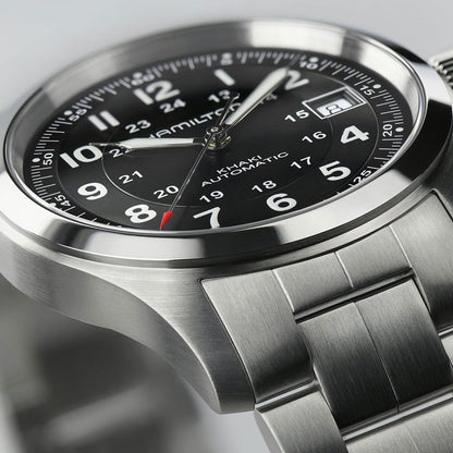 ハミルトン 腕時計 HAMILTON カーキフィールドオート38mm ステンレスブレス H70455133 国内正規品 メンズ