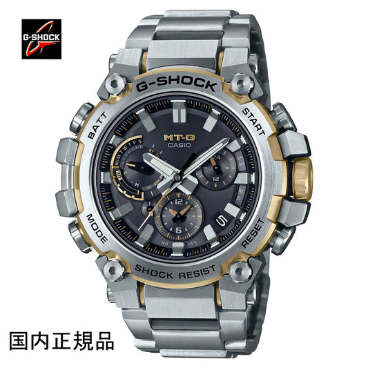 G-SHOCK ジーショック 腕時計 スマートフォンリンク電波ソーラー カーボン強化樹脂ケース MTG-B3000D-1A9JF メンズ 国内正規品