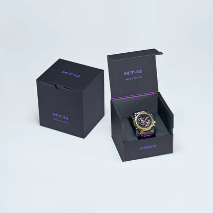 G-SHOCK ジーショック 腕時計 スマートフォンリンク電波ソーラー レインボーIP カーボン強化樹脂ケース MTG-B3000PRB-1AJR メンズ 国内正規品