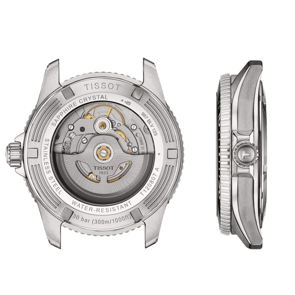 ティソ 腕時計 TISSOT SEASTAR シースター 1000 自動巻 パワーマティック 80 40MM T1208071109100 –  宝飾品・時計の太陽堂