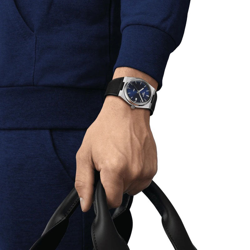 ティソ 腕時計 TISSOT PRX ピーアールエックスクォーツ ブルー文字盤