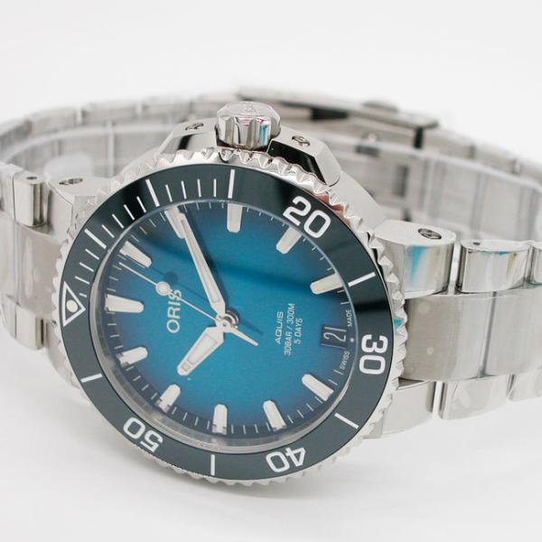 オリス 腕時計 ORIS アクイスデイト キャリバー400 41.5mm 自動巻き ステンレス Ref. 40077694135 822PEB 国内正規品