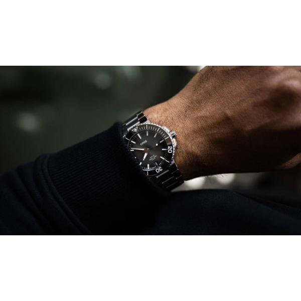 オリス 腕時計 ORIS アクイスデイト キャリバー400 41.5mm 自動巻き ステンレス Ref. 40077694154-07-8- –  宝飾品・時計の太陽堂