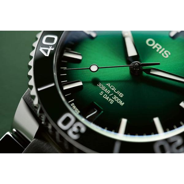 オリス 腕時計 アクイスデイト ORIS キャリバー400 41.5mm 自動巻き ステンレス Ref. 4007769 4157-07PEB 国内正規品