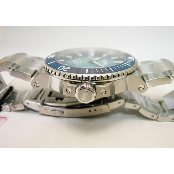 オリス 腕時計 アクイス ORIS 自動巻き レイクバイカル リミテッドエディション Ref: 733 7730 4175 Set 国内正規品