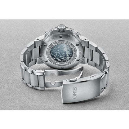オリス 腕時計 アクイス ORIS 自動巻き レイクバイカル リミテッドエディション Ref: 733 7730 4175 Set 国内正規品