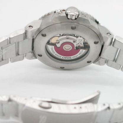 オリス ORIS 腕時計 アクイス デイト アップサイクル 41.5mm 自動巻き ステンレス Ref.733 77664150-Set 国内正規品