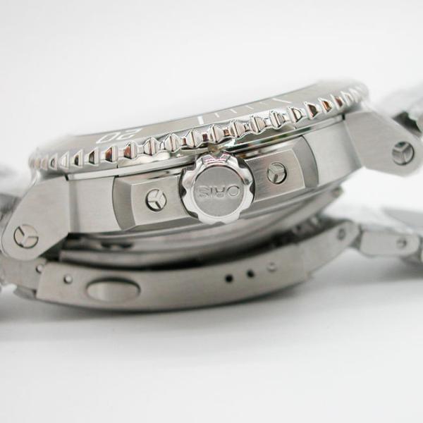 オリス ORIS 腕時計 アクイス デイト アップサイクル 41.5mm 自動巻き 