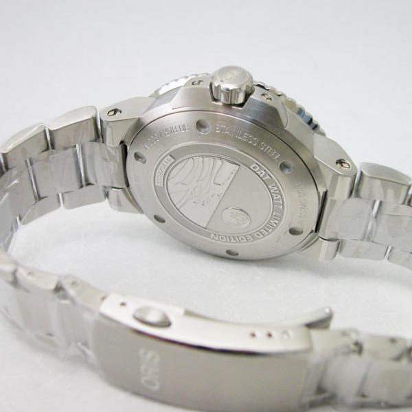 オリス ORIS 腕時計 ダットワット リミテッドエディション ポインタームーン アクイスデイト SSブレス自動巻 ステンレス Ref.761 7765 4185-Set 国内正規品