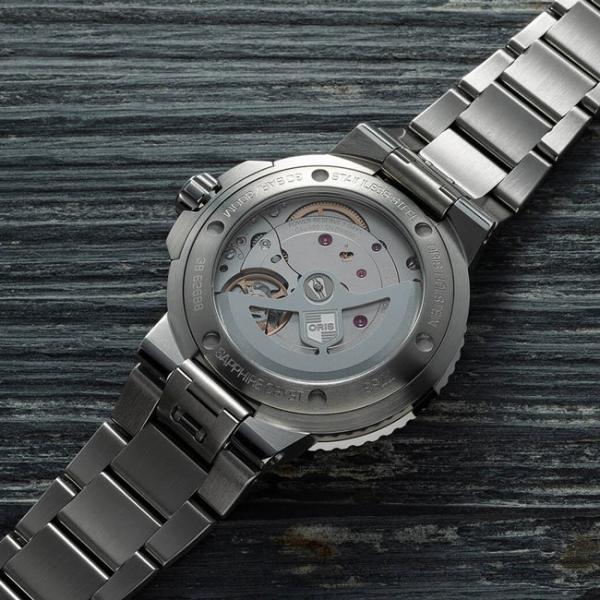 オリス 腕時計 アクイスデイト キャリバー400 ORIS 自動巻き ステンレス Ref. 4007763413507824PEB 国内正規品