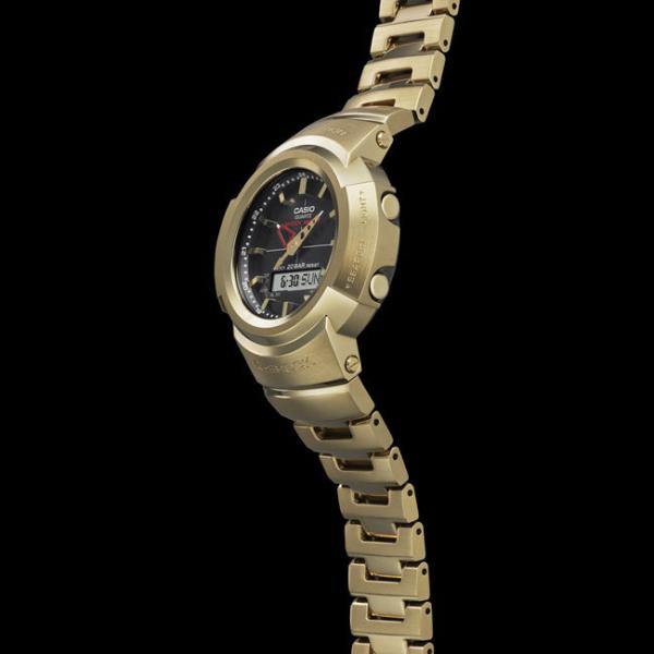 G-SHOCK ジーショック 腕時計デジタルアナログコンビネーションタフソーラー電波 AWM-500GD-9AJF ゴールドメンズウォッチ 国内正規品