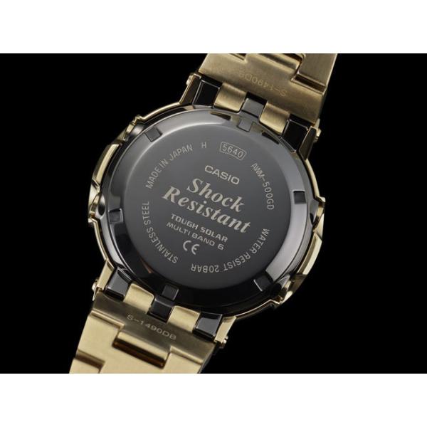 G-SHOCK ジーショック 腕時計デジタルアナログコンビネーションタフソーラー電波 AWM-500GD-9AJF ゴールドメンズウォッチ 国内正規品