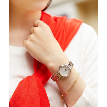 シチズン CITIZEN 腕時計 クロスシー daichi collection ティタニアライン さくらピンク エコドライブ電波時計 EE1005-54W