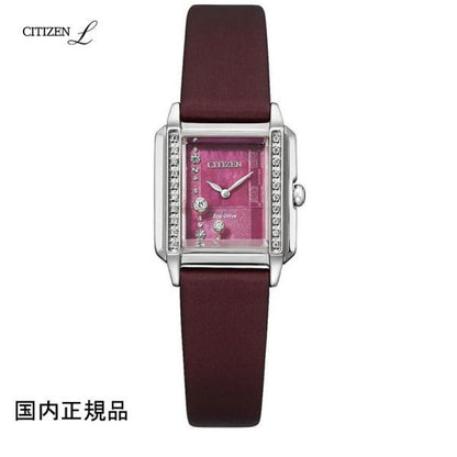 シチズン 腕時計 L エル CITIZEN JOUNETSU COLLECTION 限定 エコドライブ ダイヤモンド入り EG7061-15W レディースウォッチ