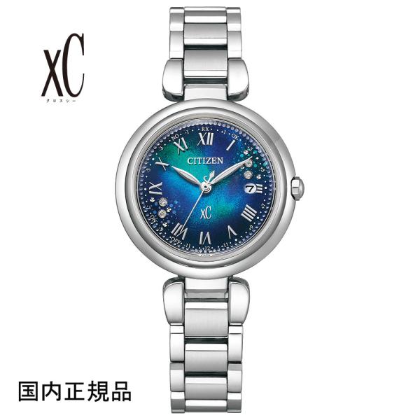 シチズン 腕時計 クロスシー CITIZEN エコドライブ電波 mizu collection UNITE with BLUE Titania Happy Flight ES9460-61L レディース