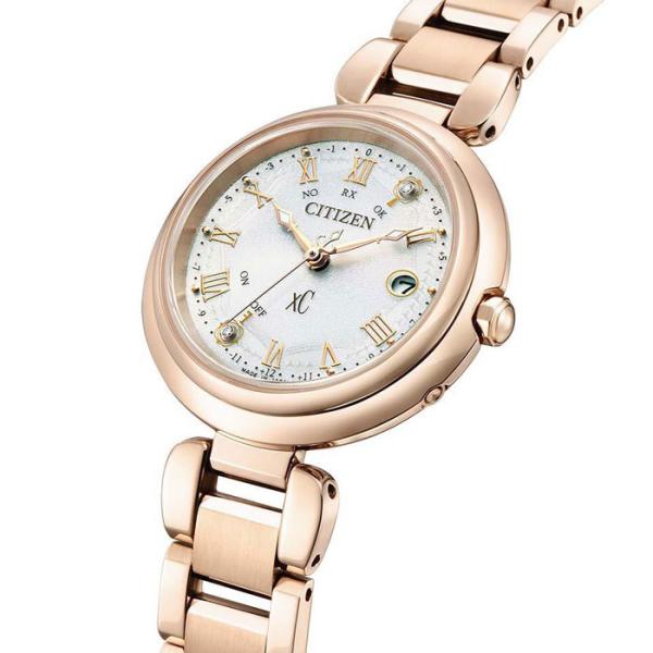 シチズン 腕時計 クロスシー CITIZEN mizu collection エコドライブ電波 Titania Happy Flight サクラピンク限定 ES9464-52B レディース