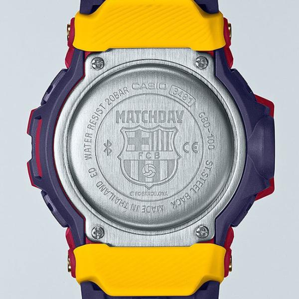 G-SHOCK ジーショック 腕時計デジタル G-SQUAD FCバルセロナ Matchdayコラボ モバイルリンク GBD-100BAR-4JR メンズウォッチ 国内正規品