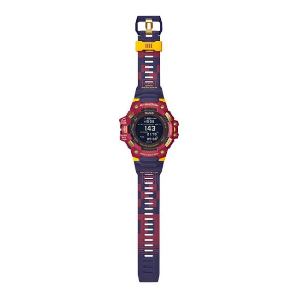 G-SHOCK ジーショック 腕時計デジタル G-SQUAD FCバルセロナ Matchdayコラボ モバイルリンク GBD-H1000BAR-4JR メンズウォッチ 国内正規品