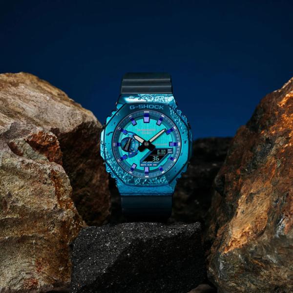 G-SHOCK ジーショック 腕時計 40周年 Adventurer’s Stone Series メタルカバードデジアナ GM-2140GEM-2AJR メンズウォッチ 国内正規品