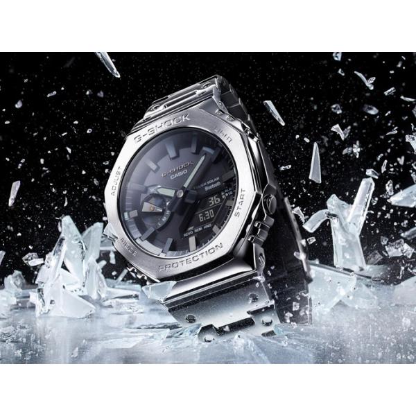 G-SHOCK ジーショック 腕時計 フルメタルデジアナ ソーラーモバイルリンク GM-B2100D-1AJF ウォッチ 国内正規品