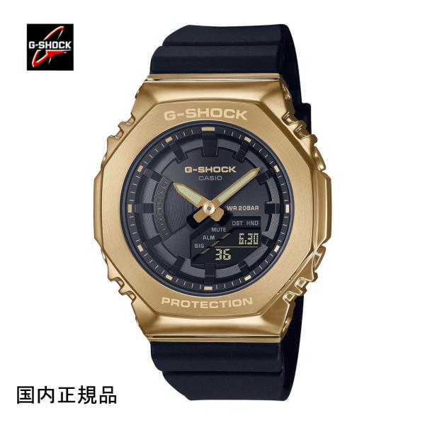 G-SHOCK ジーショック 腕時計 デジタルアナログコンビ ゴールドメタル GM-S2100GB-1AJF メンズ 国内正規品