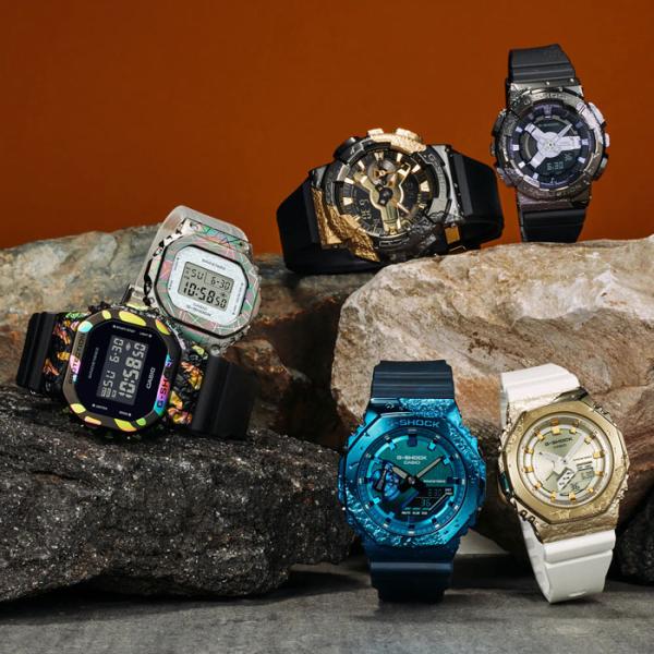 G-SHOCK ジーショック 腕時計 40周年 Adventurer’s Stone Series メタルカバードデジタル GM-S5640GEM-7JR レディースウォッチ 国内正規品