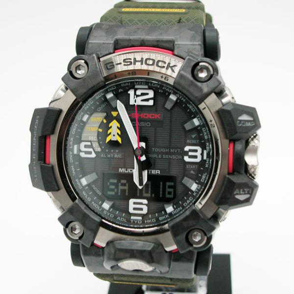 G-SHOCK ジーショック 腕時計 マッドマスター 電波ソーラー カーボンコアガード MUDMASTER GWG-2000-1A3JF メンズ 国内正規品