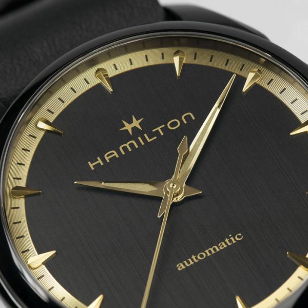 ハミルトン HAMILTON 腕時計 Jazzmaster Auto ブラック＆ゴールドジャズマスター オート 36mm 自動巻 H32255730 国内正規品 メンズ