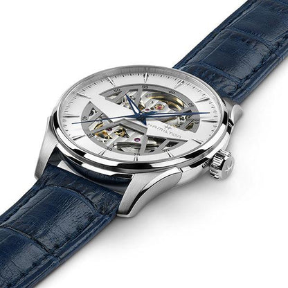 ハミルトン 腕時計 ジャズマスター スケルトンオート HAMILTON  Skeleton Auto 自動巻き H42535610 国内正規品 メンズ