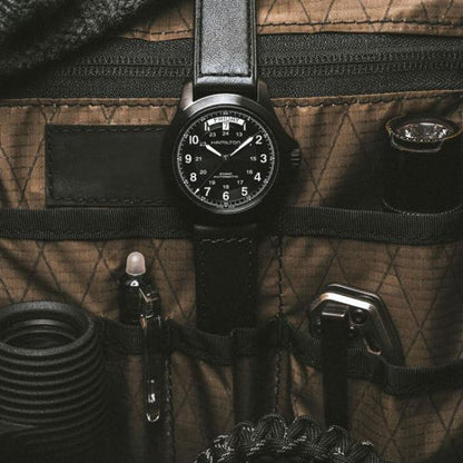 ハミルトン 腕時計 カーキ フィールドキング HAMILTON オートデイデイト 40mm H64465733 国内正規品