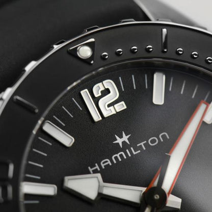 ハミルトン 腕時計 HAMILTON カーキネイビーオープンウォーターオート 46mm 自動巻 H77825330 国内正規品メンズ