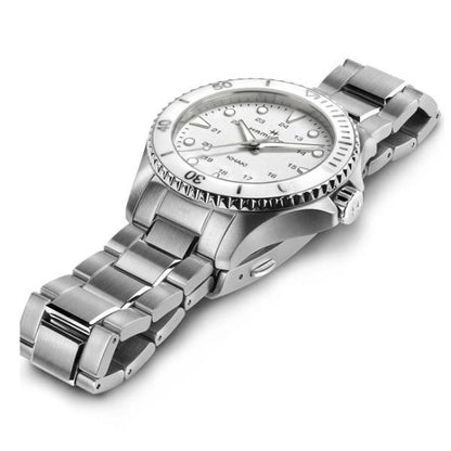 ハミルトン 腕時計 カーキ HAMILTON ネイビーScuba Quartz クォーツ 37mm H82221110 国内正規品