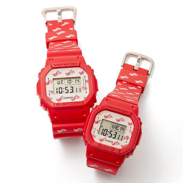 Baby g shock red sale