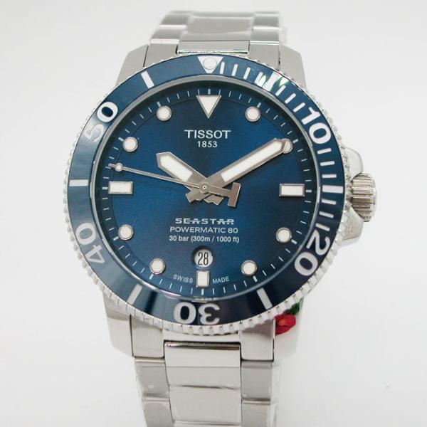 ティソ 腕時計 TISSOT SEASTAR シースター 1000 パワーマチック80 自動巻 T1204071104103 メンズ 国内正規品