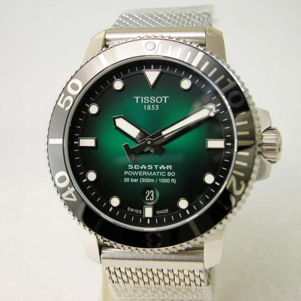 ティソ 腕時計 TISSOT SEASTAR シースター 1000 オートマティック T120.407.11.091.00 メンズウォッチ 国内正規品