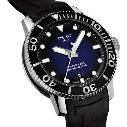TISSOT ティソ 腕時計 SEASTAR シースター 1000 AUTOMATIC 自動巻き ブルーダイヤル T1204071704100 メンズ 国内正規品