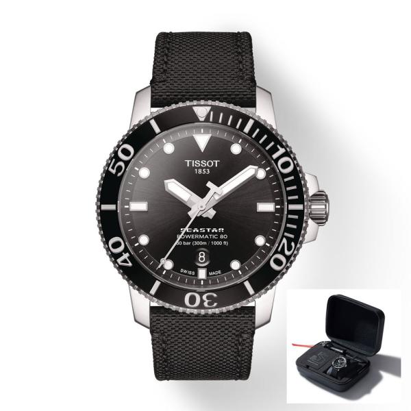 ティソ 腕時計 TISSOT SEASTAR シースター 1000 パワーマチック80 自動巻 日本限定特別パッケージ T1204071705100 メンズ 国内正規品