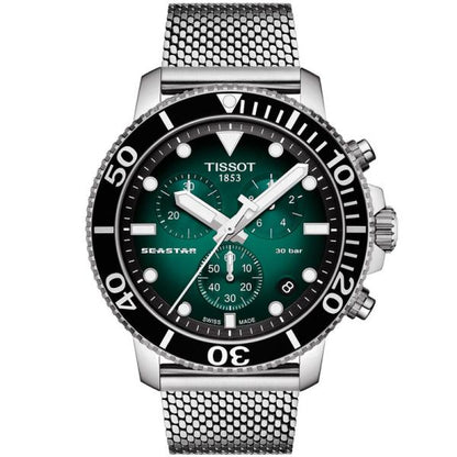 ティソ 腕時計 TISSOT SEASTAR シースター 1000 クロノグラフ T1204171109100 メンズ 国内正規品
