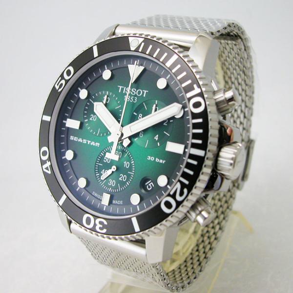 ティソ 腕時計 TISSOT SEASTAR シースター 1000 クロノグラフ T1204171109100 メンズ 国内正規品