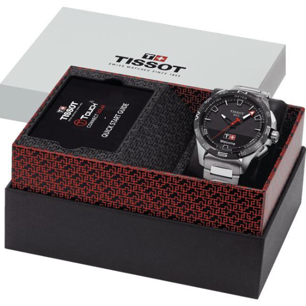 ティソ 腕時計 TISSOT T-タッチ コネクト ソーラー T1214204405100 メンズ 国内正規品 – 宝飾品・時計の太陽堂