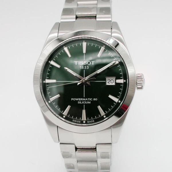 ティソ 腕時計 TISSOT ジェントルマン オートマティック パワーマティック80 シリシウム T1274071109101 メンズ 国内正規品