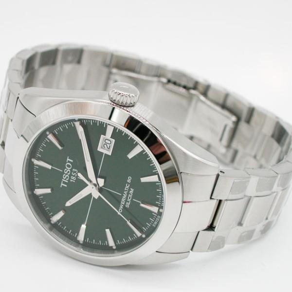 ティソ 腕時計 TISSOT ジェントルマン オートマティック パワーマティック80 シリシウム T1274071109101 メンズ 国内正規品