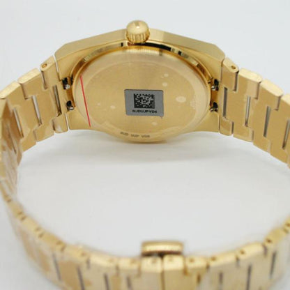 ティソ 腕時計 TISSOT PRX ピーアールエックス 35mm ゴールド文字盤 T1372103302100 国内正規品
