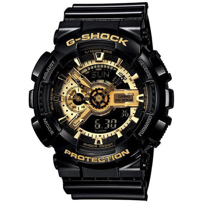 G-SHOCK ジーショック 腕時計 ブラック ゴールド Black × Gold Series GA-110GB-1AJFメンズ