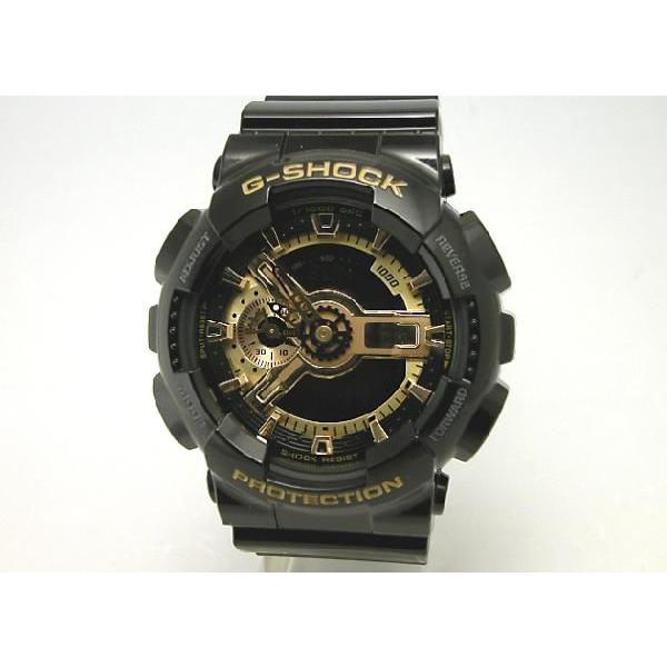 G-SHOCK ジーショック 腕時計 ブラック ゴールド Black × Gold Series GA-110GB-1AJFメンズ