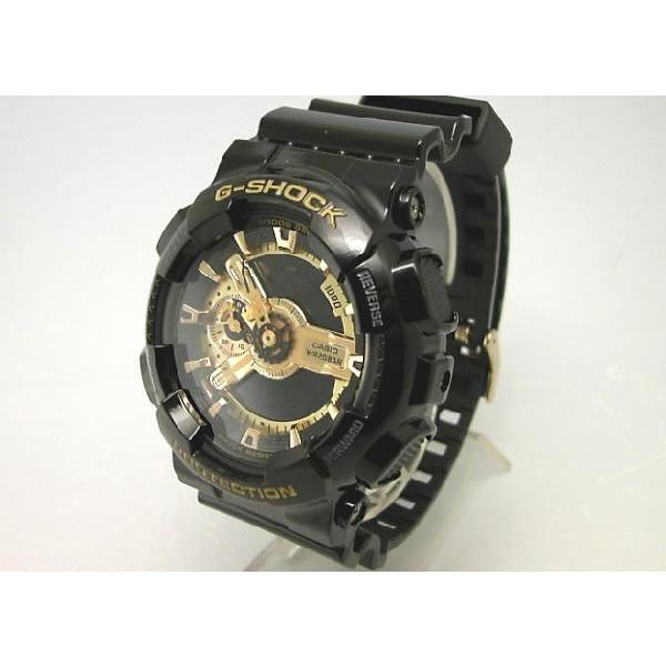 G-SHOCK ジーショック 腕時計 ブラック ゴールド Black × Gold Series GA-110GB-1AJFメンズ